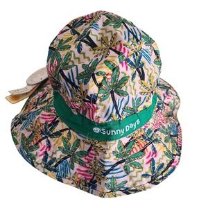 Sunny Days Kids Sun Hat Reversible Bucket Cap Toddler Summer Sunhat